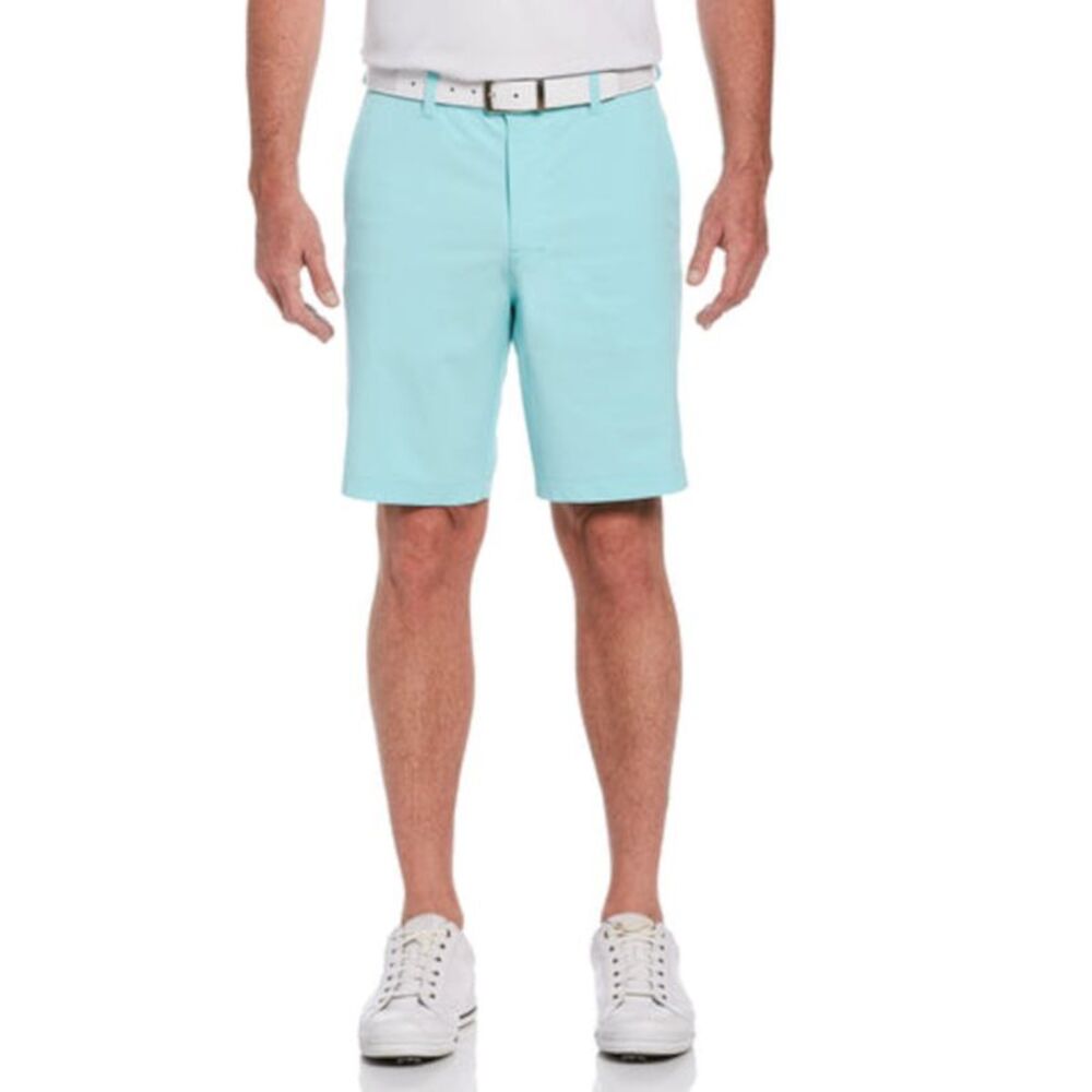 HYBRID APPAREL Mens Aqua Flat Front, Moisture Wicking Athletic Shorts 36